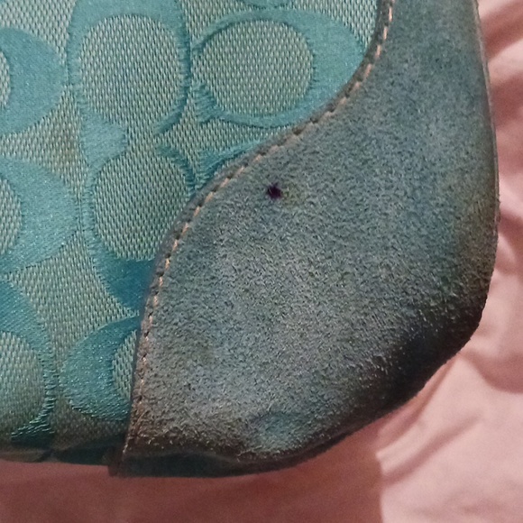 Vintage blue 💙 C coach - Picture 5 of 9